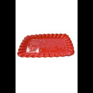 Temp-tations Special Edition 16" Celebration Platter Red
